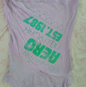 Aeropostale purple shirt